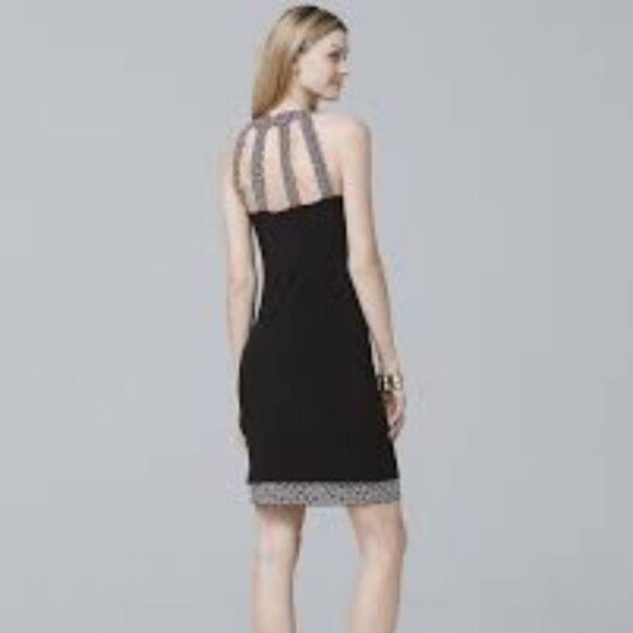 White House Black Market Reversible Dress NWT XXS - Picture 3 of 8